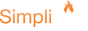 SimpliFire Logo wTagline Reversed CMYK (For Print) copy